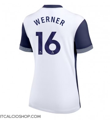 Tottenham Hotspur Timo Werner #16 Prima Maglia Femmina 2024-25 Manica Corta